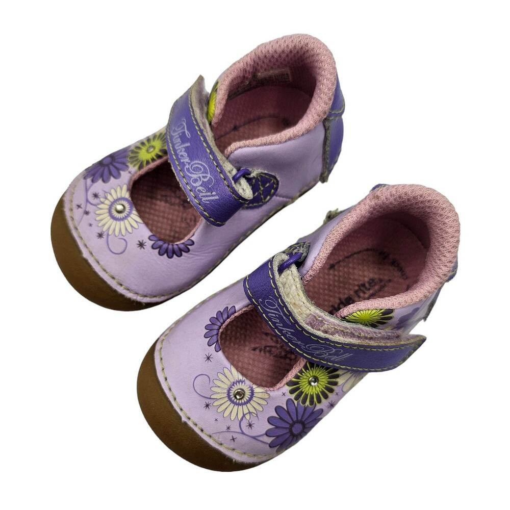 Stride Rite Lilac/Purple Floral Mary Jane Sneakers DISNEY